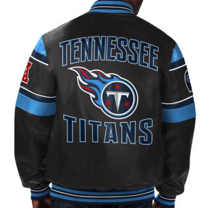 National Football League Tennessee leather jacket for men and women