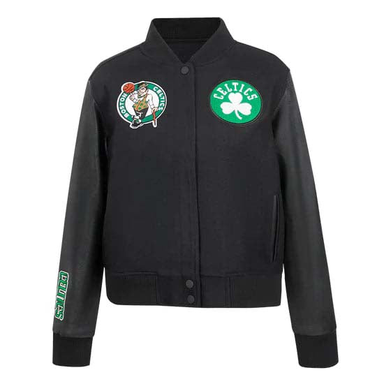 Boston Celtics women’s varsity jacket in classic wool in USA