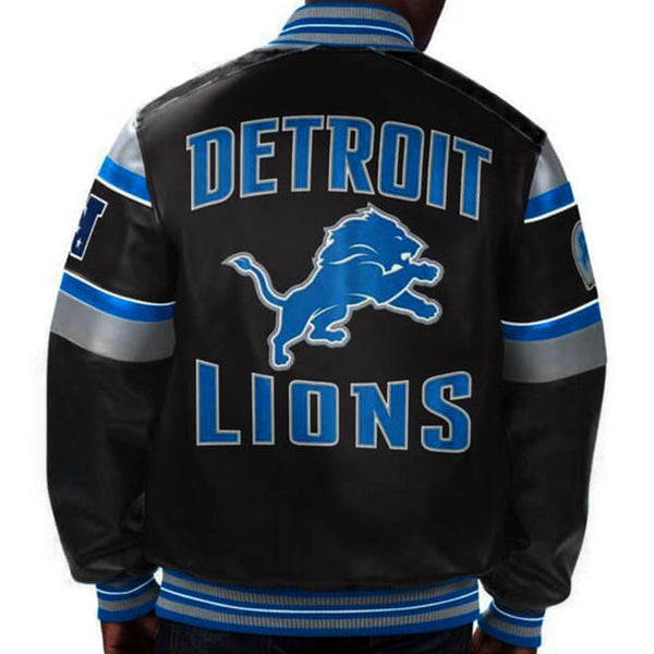 Detroit Lions NFL Leather Jacket | NFL Men and Women Jacket