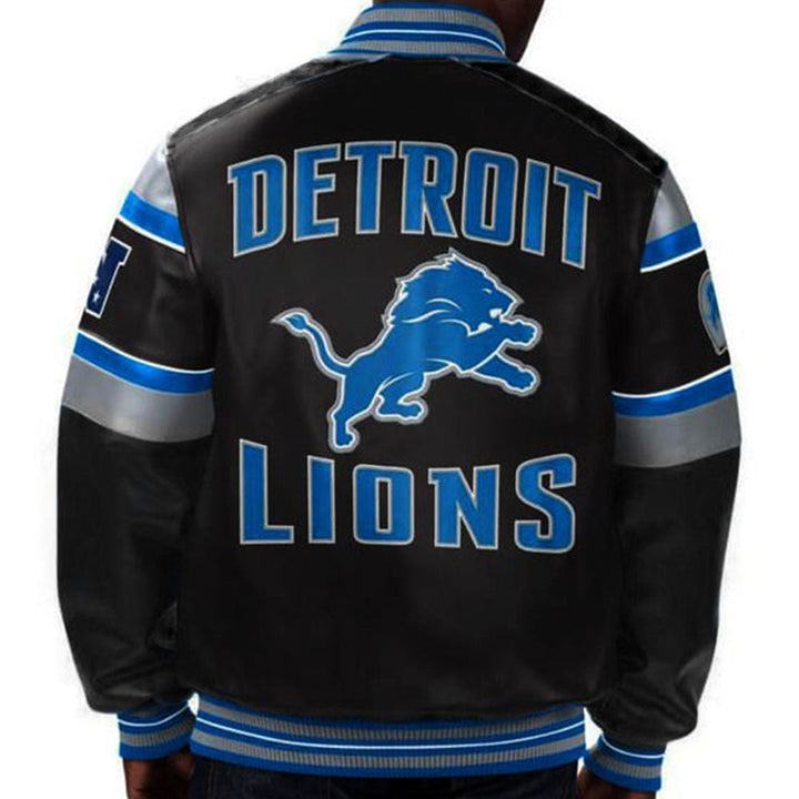 Detroit Lions leather jacket in USA