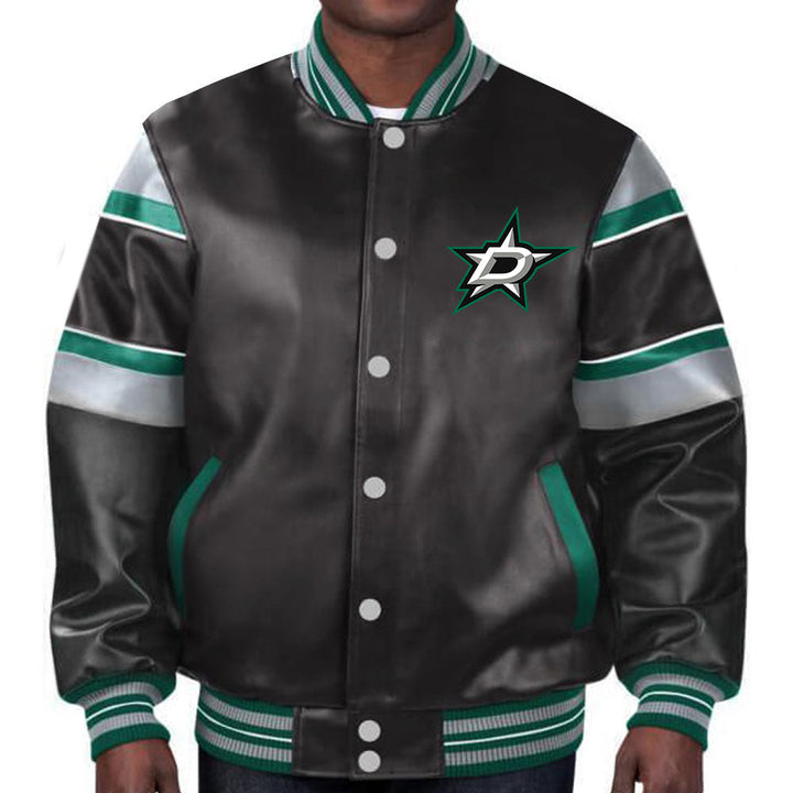 Official NHL Dallas Stars jacket in France style