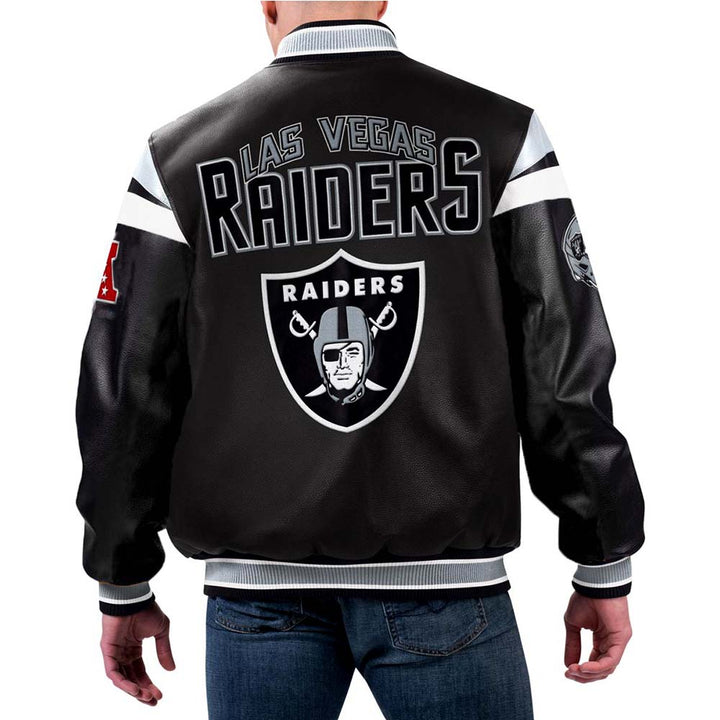 NFL Las Vegas Raiders leather jacket in USA