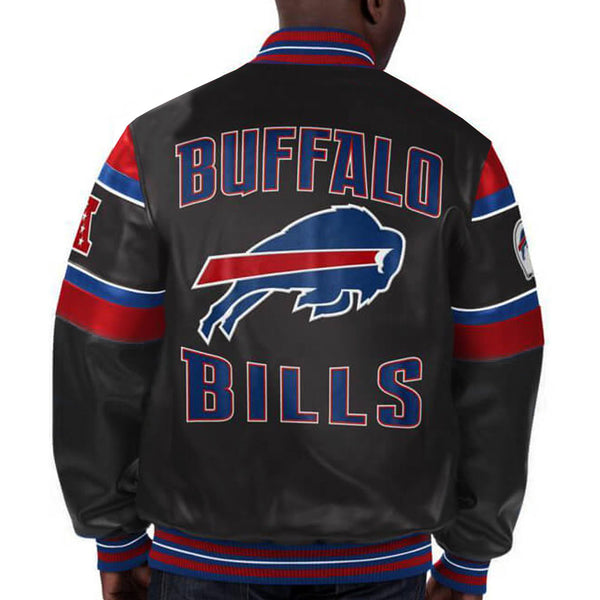 NFL Buffalo Bills Multi Leather Jacket by TP