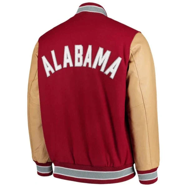 Premium Alabama Crimson leather jacket in usa