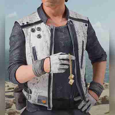 Solo A Star Wars Story White Leather Vest