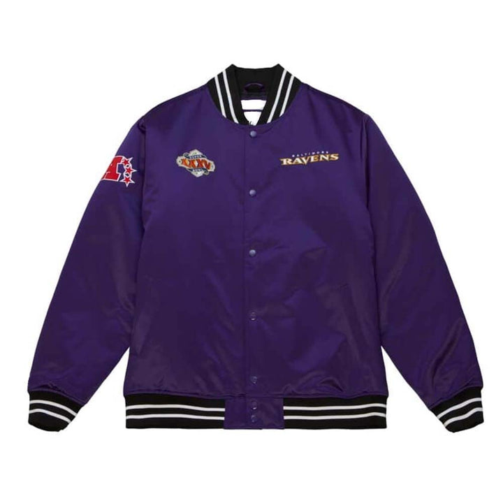 Baltimore Ravens NFL Satin Jacket for Fans in American Market