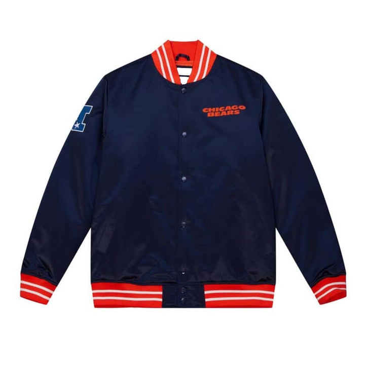 Chicago Bears NFL Satin Jacket for Fans in United State Market