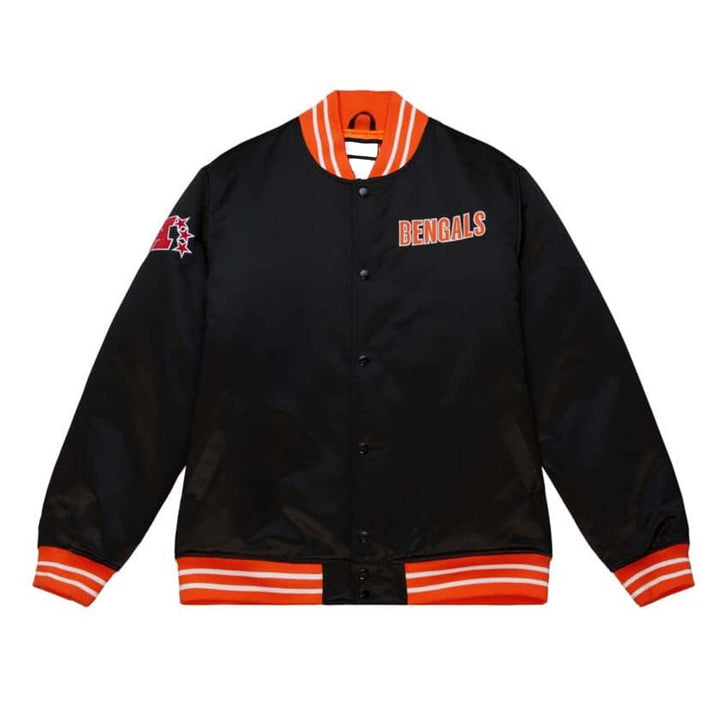 Cincinnati Bengals NFL Satin Jacket for Fans in United State Market