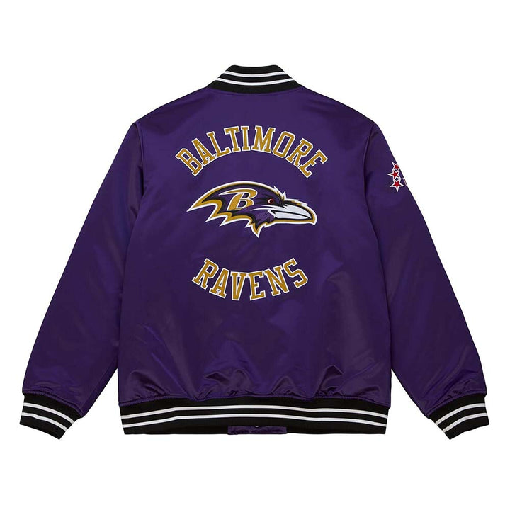 NFL Satin Jacket Baltimore Ravens for Men and Women in USA