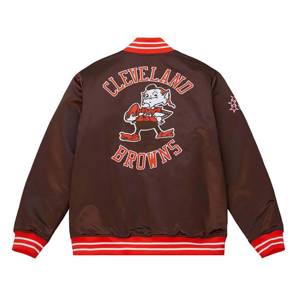 NFL Satin Jacket Cleveland Browns for Men and Women in USA