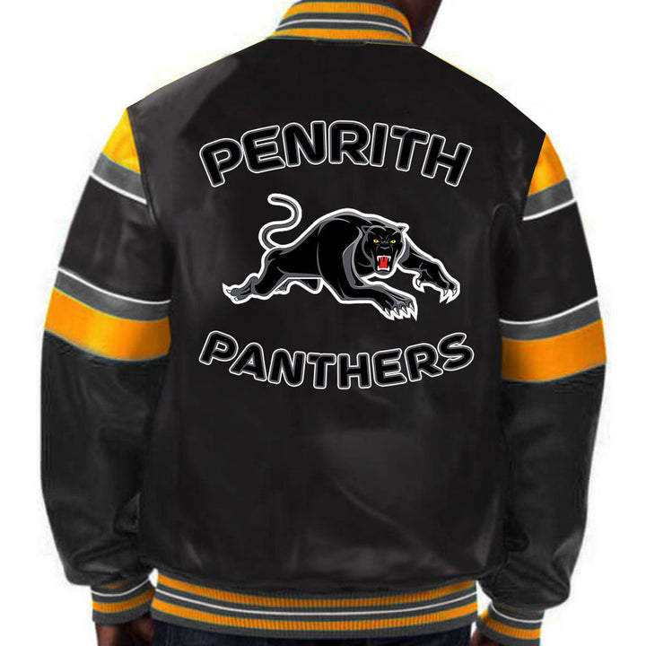 Official NRL Panthers leather outerwear in France style