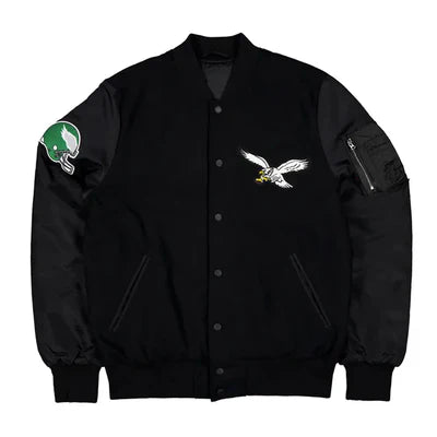 NFL Philadelphia Eagles Varsity Jacket Men and Women