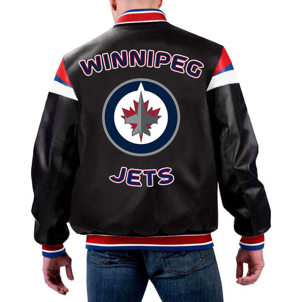 NHL Winnipeg Jets Leather Jacket in USA