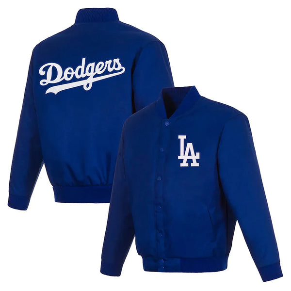 Front View Los Angeles Dodgers Wool Jacket