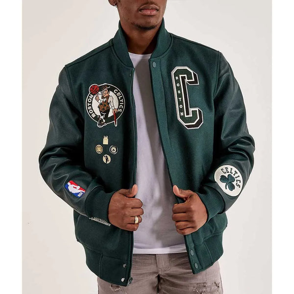 NBA Boston Celtics Wool Jacket Men and Women