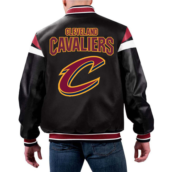 NBA Cleveland Cavaliers Leather Jacket for Men and Women in USA