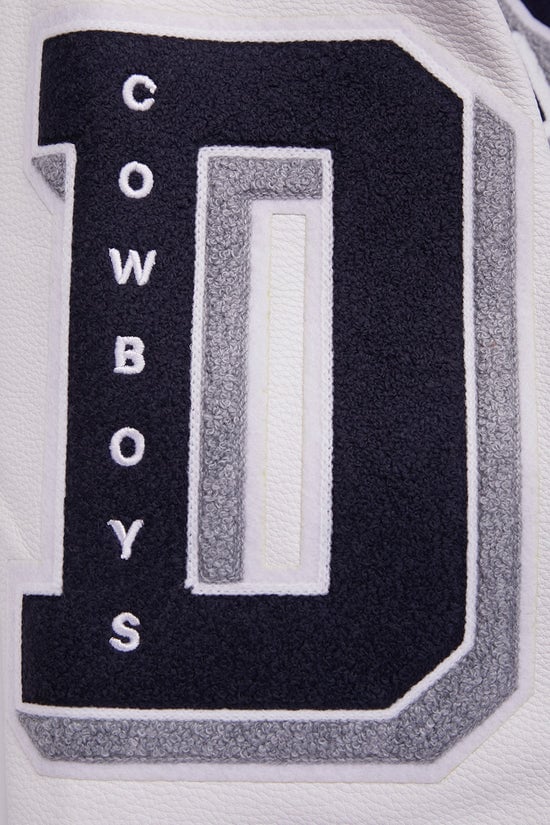 Dallas Cowboys men's jacket with a modern mashup style
