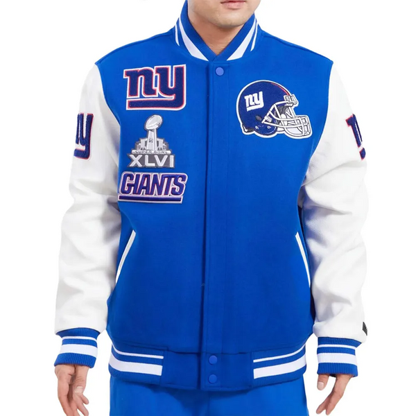 NFL NY Varsity Jacket for Men and Women