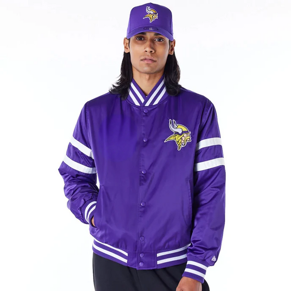 Minnesota Vikings NFL Purple Bomber Jacket