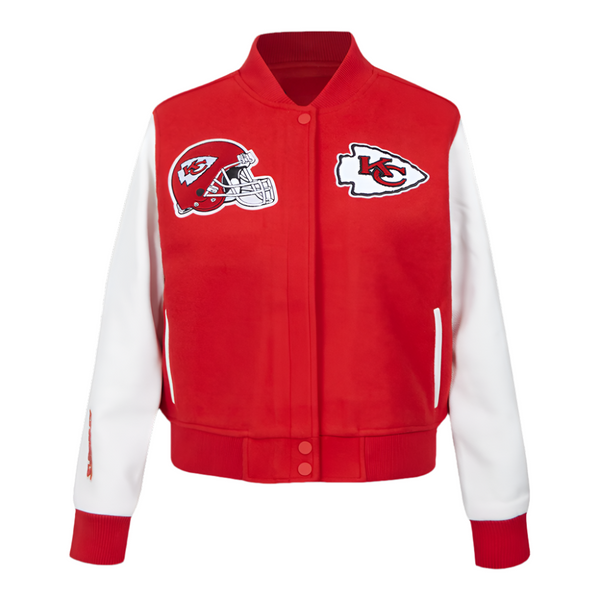 NFL KANSAS CITY CHIEFS CLASSIC  WOOL VARSITY JACKET | NFL WOOL JACKET