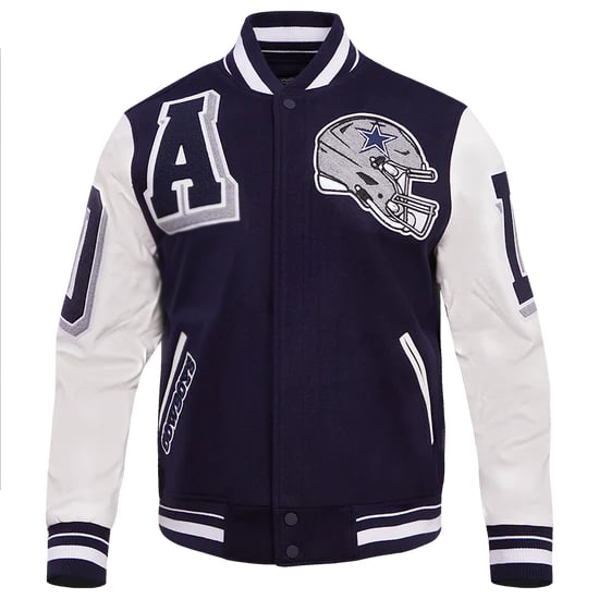 NFL Dallas Cowboys Varsity Jacket For Men and Women