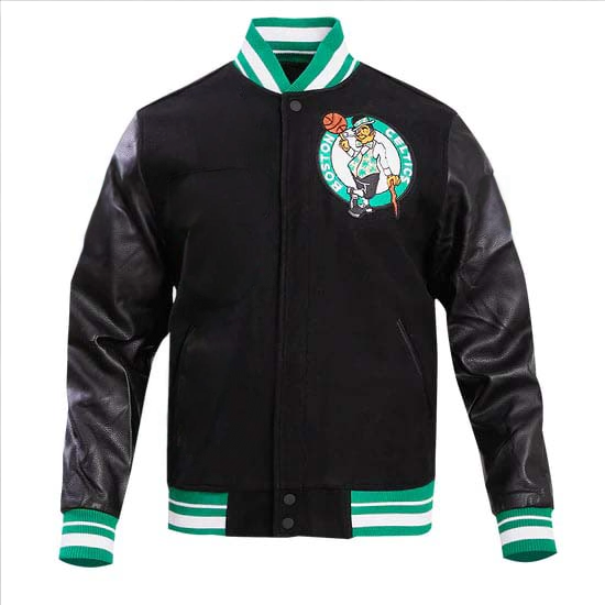 NBA BOSTON CELTICS WOOL VARSITY JACKET FOR MEN AND WOMEN