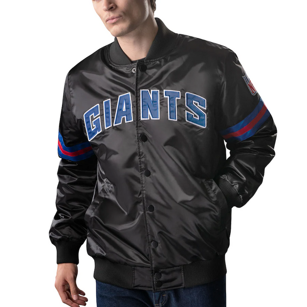 NFL New York Giants Satin Jacket Men and Women