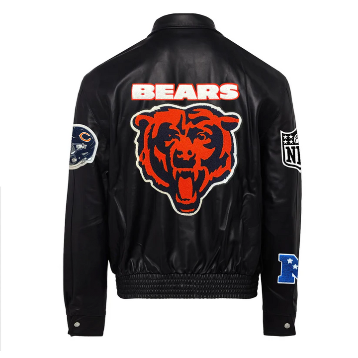 CHICAGO BEARS LEATHER JACKET