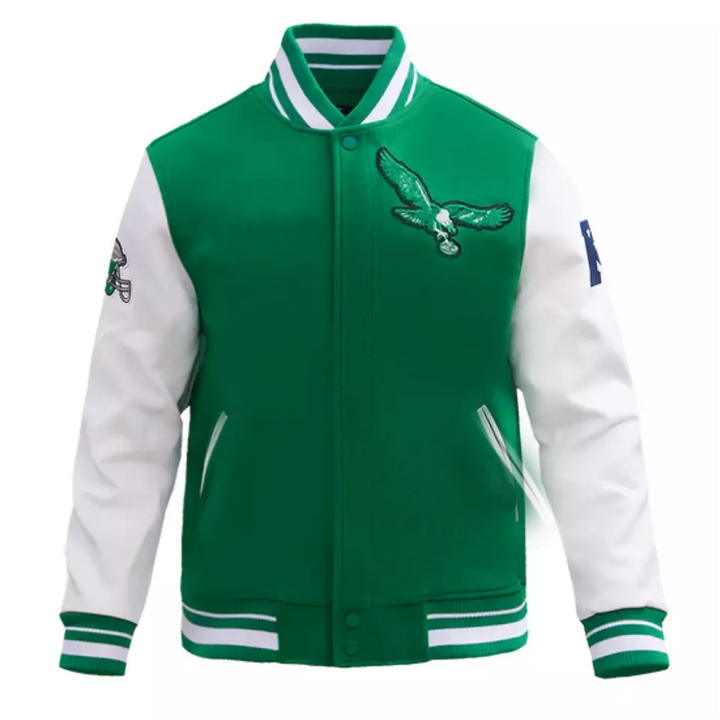 Philadelphia eagles varsity jacket