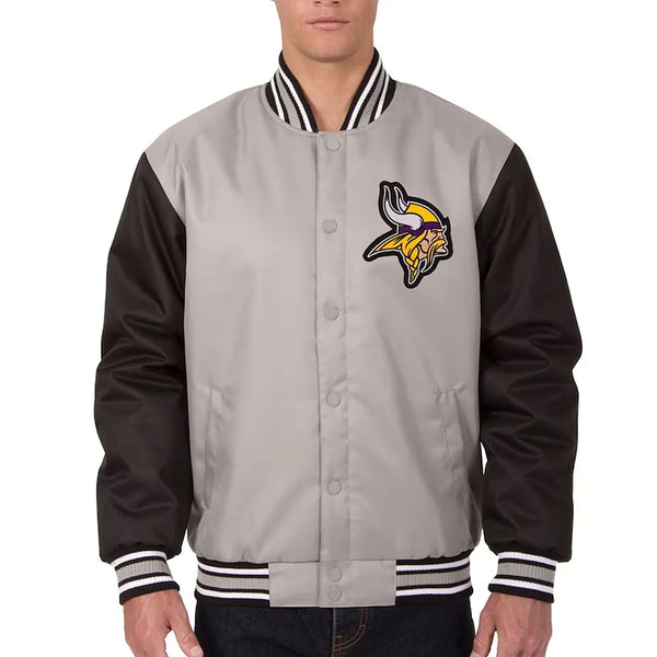 NFL Minnesota Vikings Polyester Jacket Men and Women