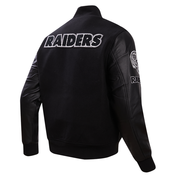 NFL Las Vegas Raiders Wool Varsity Jacket for Men in USA