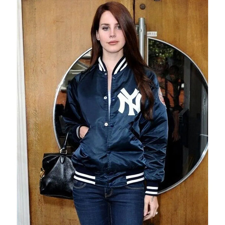 Classic New York Yankees Jacket Inspired by Lana Del Rey in USA