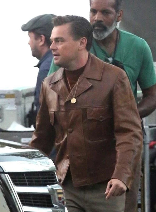 Classic Hollywood leather jacket for men