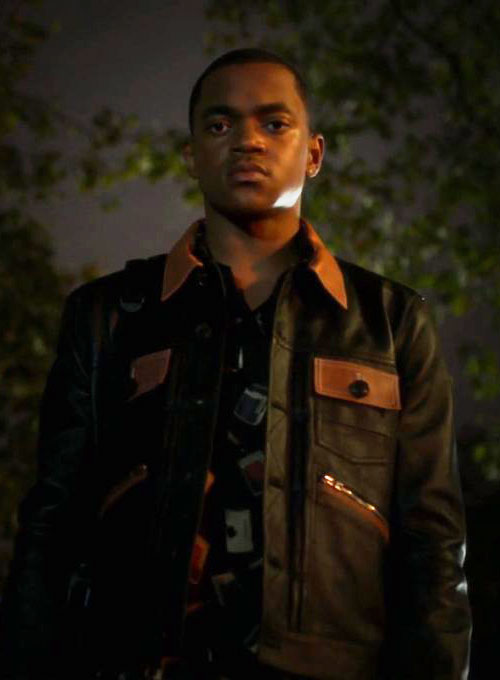 Michael Rainey Brown Leather Jacket
