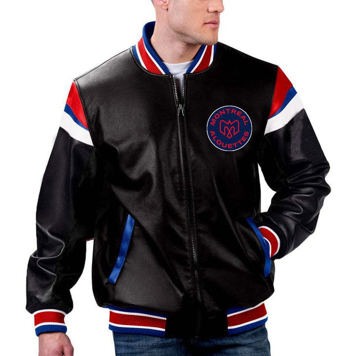 The Pricy CFL Montreal Alouettes Jacket in France style