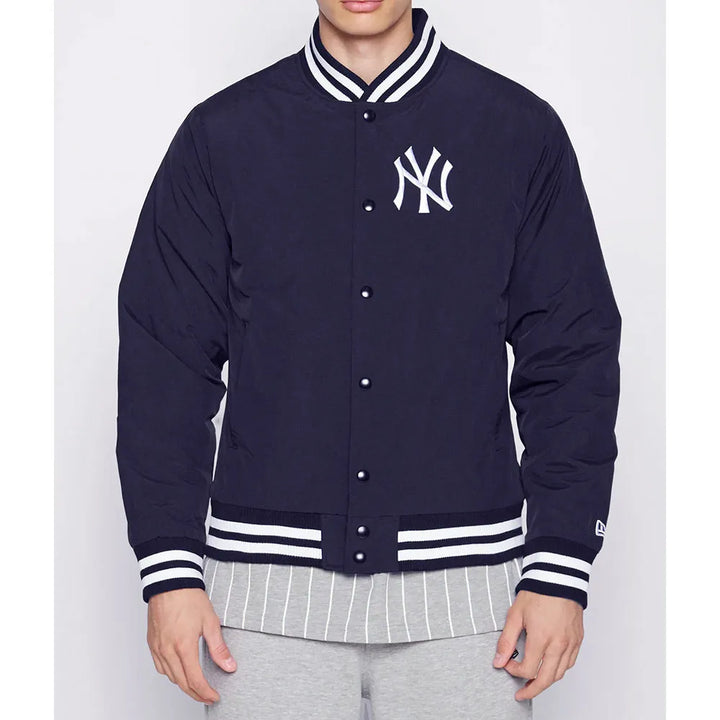 Stylish New York Yankees Navy Black Jacket by New Era in USA