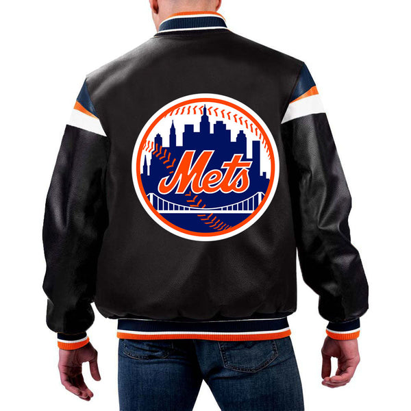 MLB New York Mets leather jacket in USA