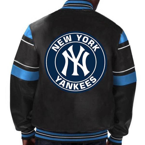 MLB NEW York Yankees Leather Jacket for Men and Women