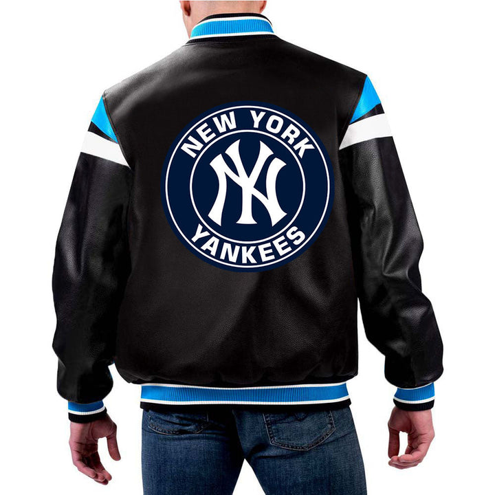 MLB New York Yankees leather jacket in USA