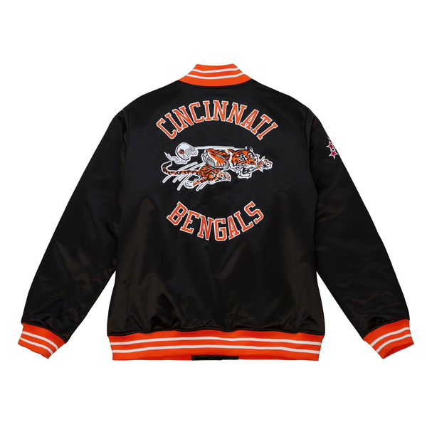 NFL Satin Jacket Cincinnati Bengals for Men and Women in USA