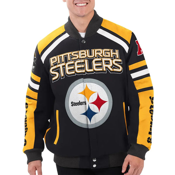 NFL Pittsburgh Steelers Jacket for Men and Women