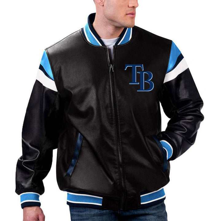 Tampa Bay Rays leather outerwear in France style