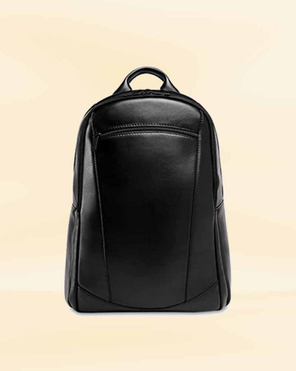 Premium Leather Backpack for Professionals in American style