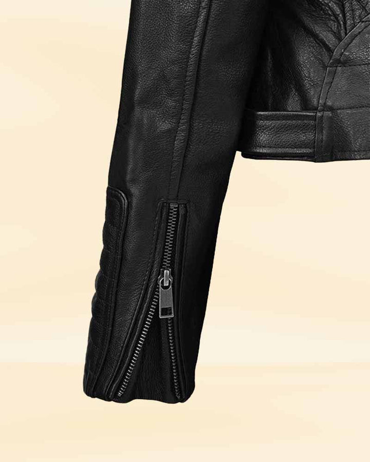 Women's Badass Biker Leather Jacket
